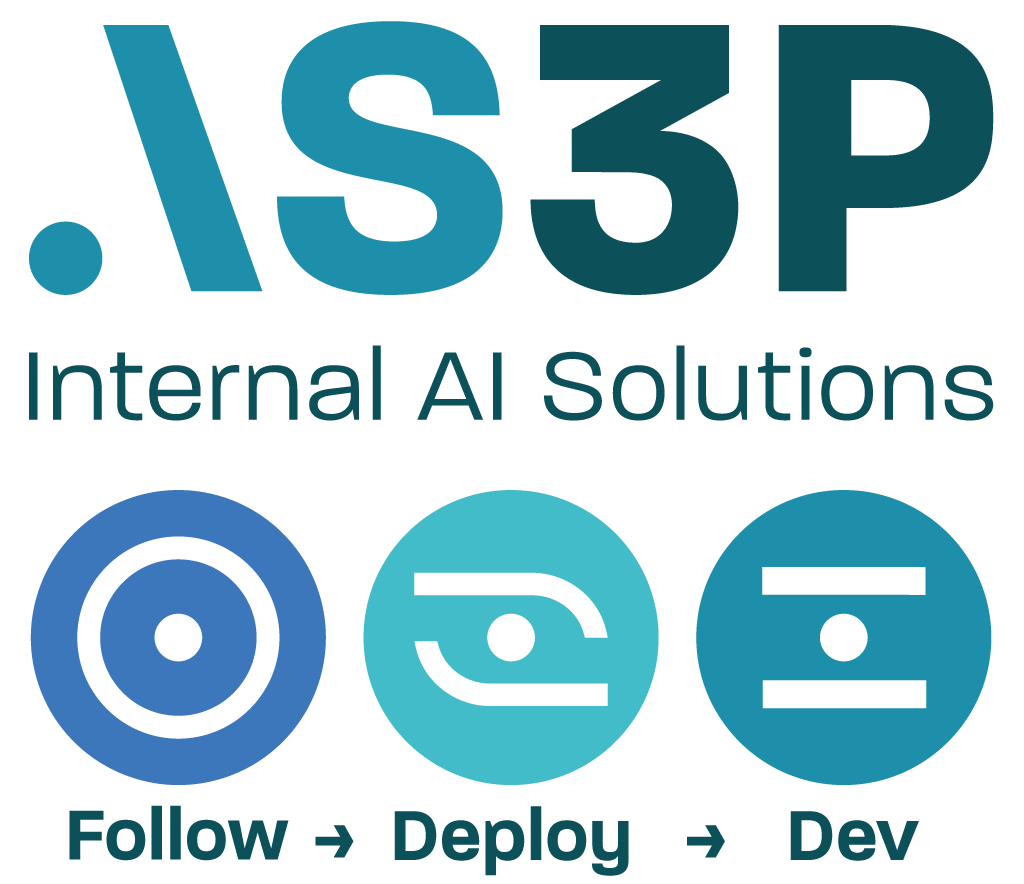 AS3P, Internal AI Solutions: begeleiding, uitrol, ontwikkeling